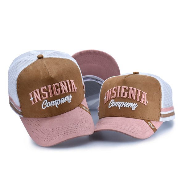 Lady Harvester - Suede Medium Profile Trucker hat